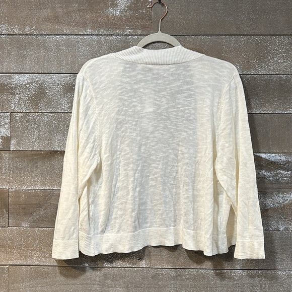 soft surroundings playa bonita cardigan. XL - Picture 8 of 8